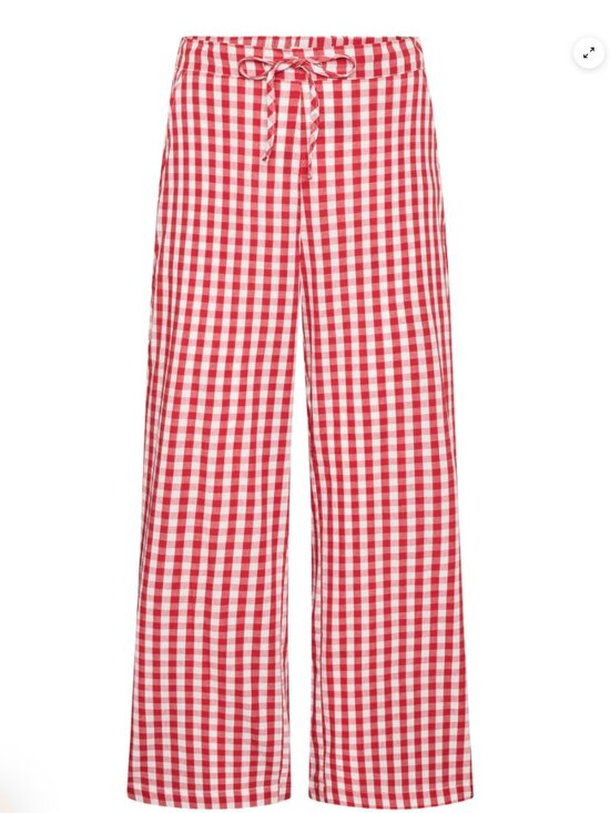 Sonderhaus Pants - Sonderhaus Perfect Pant Red Gingham